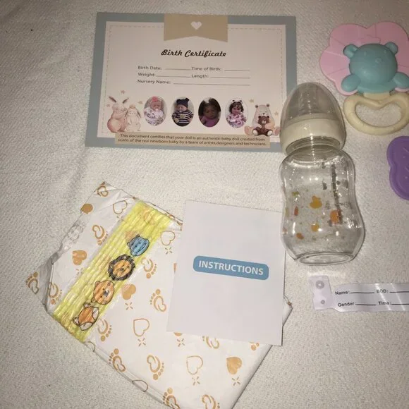 Reborn Baby Doll 20'' Sleeping Realistic Baby Boy Doll (DAMAGED BOX) - Picture 10 of 13